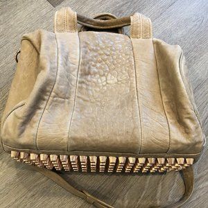 Alexander Wang Rocco Bag in Latte and Rose Gold Hardware